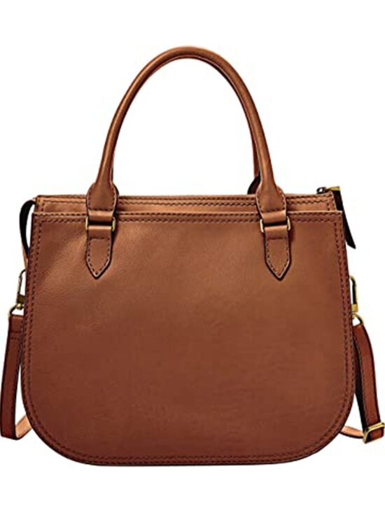 Fossil Handbags - FOSSIL  Ryder Leather Medium Satchel
